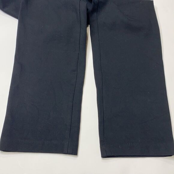 Talbots Ponte Jersey Knit Stretch Pants Slim fit Black 10P - Picture 4 of 9